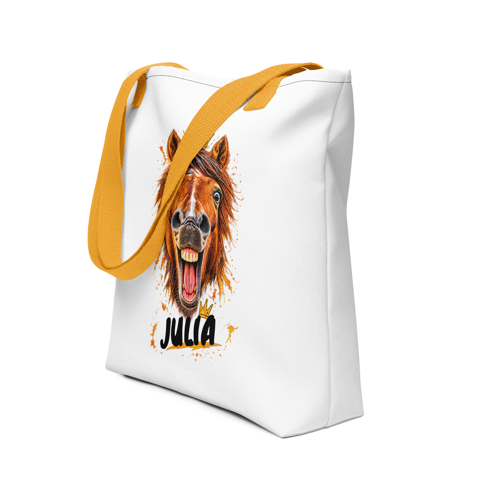 Sac en toile personnalisable Le Cheval Qui Crie